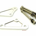 TTR400 Aluminum Anodized Front Motor Mount Set - CB350F CB400F - Silver