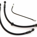 Brake Hose Kit With Brake Pipe - Honda CB400F 1975-1976 - Upper Lower Lines