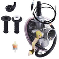 Carburetor & Handle Grip Bar & Throttle Cable For Honda Z50R 1979-1999