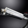 Delkevic 14" Stainless Steel Oval Muffler - Suzuki GSX-R600 - 2011-2021 Exhaust