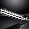 Delkevic 14" Stainless Steel SL10 Muffler - Honda Silver Wing FSC600 - 02-14