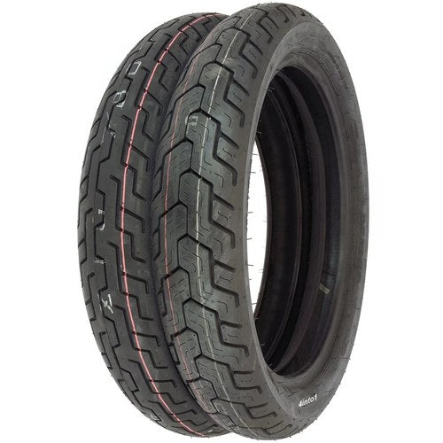Dunlop D404 Tire Set - Honda VT700C VT750C VT800C Shadow - Tires Only