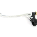 GP Clutch Lever Mounts 7/8" - Black & Chrome - Honda Kawasaki Suzuki Yamaha