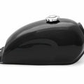 The Skyline Cafe Racer Gas Tank - Black Motorcycle Fuel Retro Classic Scrambler