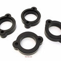 TTR400 Aluminum Anodized Exhaust Flange Set - Black - CB350F CB400F CB550