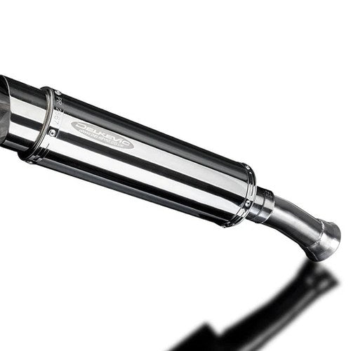 Delkevic 14" Stainless Round Muffler KTM 1090 1190 1290 Adventure 14-19 Exhaust