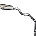 Delkevic 8" Stainless Slip-On Round Muffler Triumph Daytona 675 - 06-12 Exhaust
