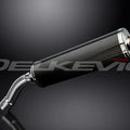 Delkevic 18" Carbon Fiber Slip-On Oval Muffler - BMW F800GT - 2013-2017 Exhaust