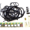 Master Electrical Mess - 104ft Wire 50ft Wire Tubing 30ft HeatShrink 100s Spades