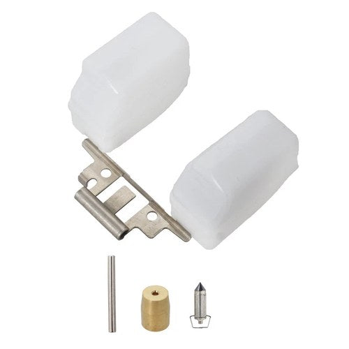 For Yamaha MX100 RT100 Carburetor Float Bowl Pin Needle Seat Set