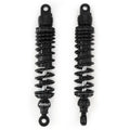 Adjustable Black Performance CNC Shocks - Eye / Eye - 340-350mm for Yamaha
