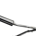 Delkevic Full 2-1 Exhaust 18" Stainless Oval Muffler - Yamaha Tracer 700 - 16-17
