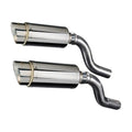 Delkevic 8" Stainless Round Mufflers - Kawasaki Ninja 1000 - 11-20 Exhaust