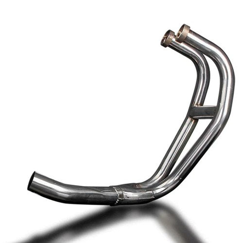 Delkevic 2-1 Stainless Steel Header - Kawasaki EX500 - 1987-2009 Manifold