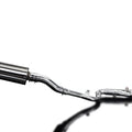 Delkevic Full 2-1 Exhaust System 8" Round Muffler - Kawasaki Ninja 300 - 13-17