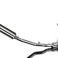 Delkevic 4-1 Exhaust 14" Stainless Round Muffler Kawasaki ZRX1100 /1200 99-05