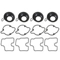 4 Set Carburetor Repair Kit Diaphragm Gasket Fit For Honda CBR600F4 1999-2000