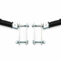 Folding Passenger Foot Pegs - Dual Sport Enduro - 10mm - Honda XR400 XR650