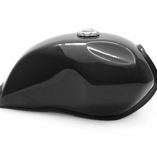 The Bodega Cafe Racer Gas Tank - Black Cafe Racer Motorcycle Fuel Retro Classic