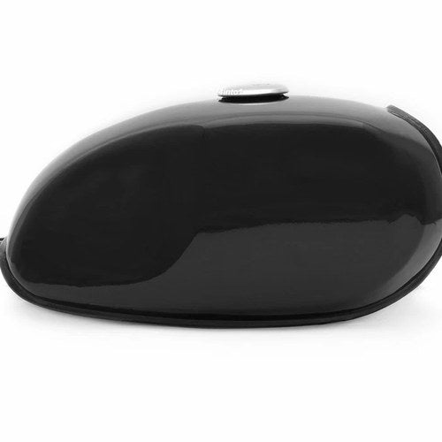 The Scrambler Cycle Gas Tank Black - Café Racer Motorcycle Fuel Retro Classic