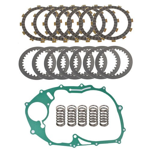 Complete Clutch Friction Plates Kit & Gasket For Yamaha V Star 650 XVS650 98-16