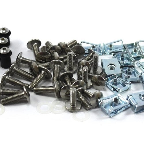 for Yamaha Fazer FZ6 S2 2007 2008 Stainless Fairing Bolt Clips Screws Kit FZ-6