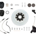 Ultimate Performance Front Brake Kit Clear Lines Honda CB450K 70-71 CB750K 69-72