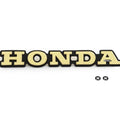 Gas Tank Side Shelter Emblem Badge - 87121-371-000 - Honda GL1000 1975-1977