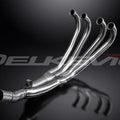 Delkevic Stainless Steel Header Exhaust Downpipes - Honda CBR600F 1987-1990