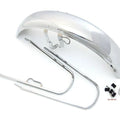 Reproduction Front Fender - Chrome - 61100-377-000 - Honda CB350 CB400F