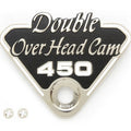 Side Cover Emblem - 87125-346-670 - Honda CB450K CL450K Dohc - 1972
