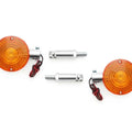 Front Left & Right Turn Signal Set - Honda CB550K CB750K - 1975-1976