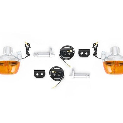 Reproduction Honda Rear Left & Right Turn Signal Set XL125 CB500K CB550K CB750K