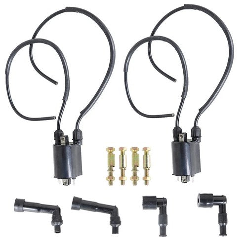 Fit for Kawasaki Vulcan 1500 1997-2008 Complete Ignition Coil Wire Cap Kit New