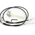 Push Pull Cable Set Polished Throttle Tube Honda CB360 CB360T CJ360 CJ360T CL360