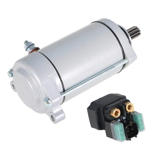 New Starter And Relay Solenoid for Suzuki VL1500 VL1500B Intruder 1500 98-04