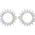 Chrome Exhaust Flange - Set of 2 - 18231-333-010 - Honda CA175 CB175 CL175