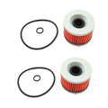 2 Pack Oil Filter & O-Ring Honda CB550 CB650 CB750 Goldwing Kawasaki EX250 Ninja