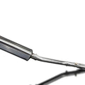 Delkevic Full 2-1 Exhaust 17" Steel Tri-Oval Muffler - Yamaha Tracer 700 - 16-17