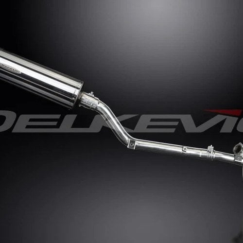Delkevic Stainless Exhaust 14" Muffler - Suzuki DR-Z400S DR-Z400SM 2000-2023