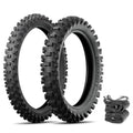Michelin Starcross 6 Medium Soft Tires Tubes Rim Strips Moto Honda CRF250R 04-18