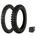 Kenda K257D Klassic 6 Ply Tires & Tubes Set Moto Motocross Honda CRF250R 04-18