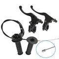 Handlebar Grip 7/8" Throttle Cable Clutch Brake Lever For Honda Baja Doodlebug