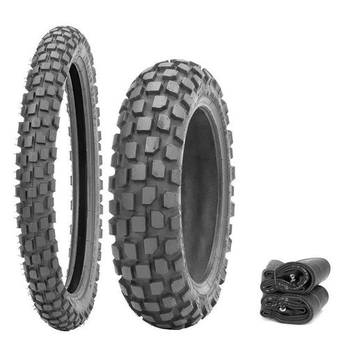 Irc GP-21 GP-22 Dual Sport Tires & Tubes Set Motocross Honda CRF250L 2013-2019