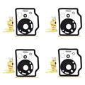 4Pcs Carburetor Carb Rebuild Repair Kit 69-76 cb750 k3 k4 k5 k6 k1 k2 New