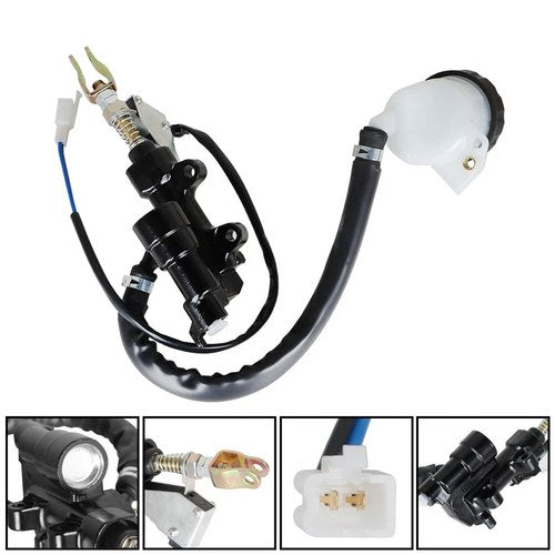 For Honda 90-94 GL1500 A SE #M59 Rear Brake Master Cylinder & Reservoir