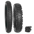 Duro Hard Terrain DM1153 DM1155 Tires & Tubes Set Motocross Honda CRF230F 03-17