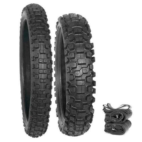 Duro Hard Terrain DM1153 DM1155 Tires Tubes Rim Strips Moto Honda CRF250X 04-17