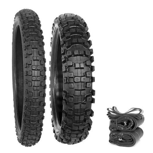 Duro Soft Terrain DM1156 DM1154 Tires Tubes Rim Strips Moto Honda CRF230F 03-17