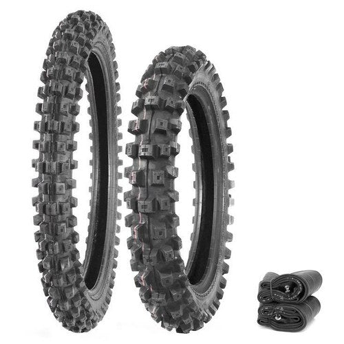 Irc Soft Terrain VE-33 Tires & Tubes Set Motocross Honda CRF250X 04-17